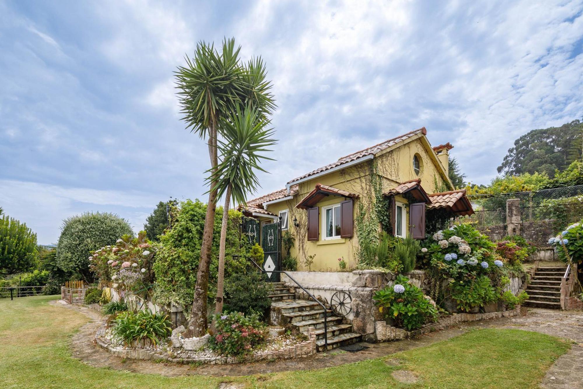 Villa Casa Vieje De Bueu Exterior foto
