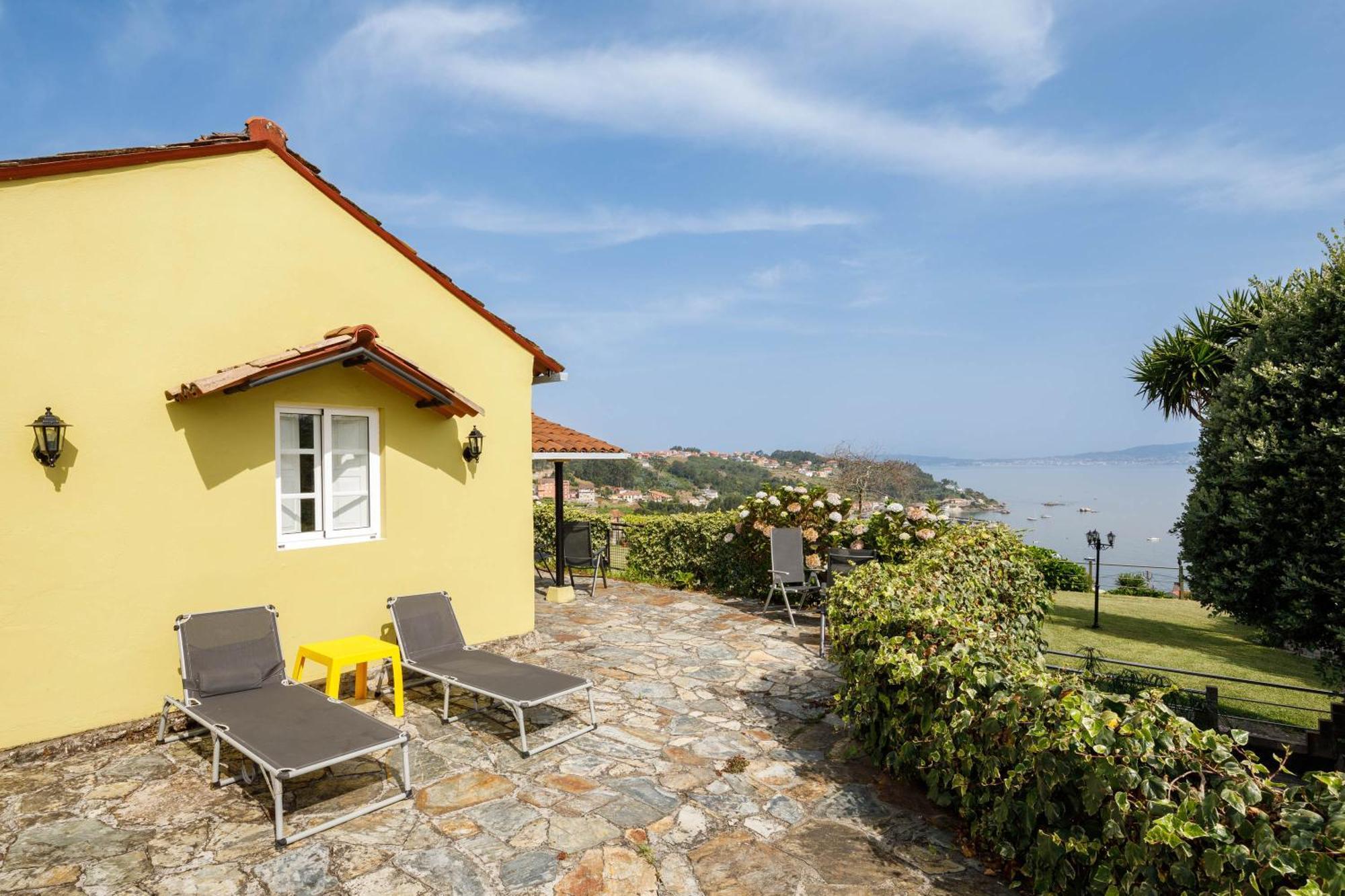 Villa Casa Vieje De Bueu Exterior foto